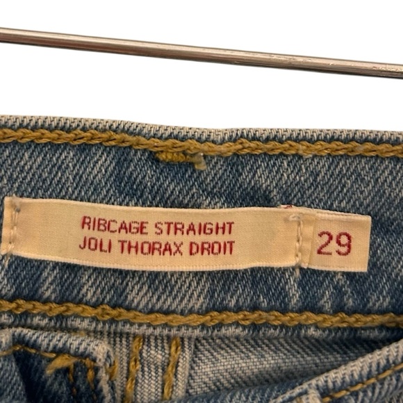 Levi's Women's Ribcage Straight Ankle Jeans- Size 29 - Picture 9 of 15